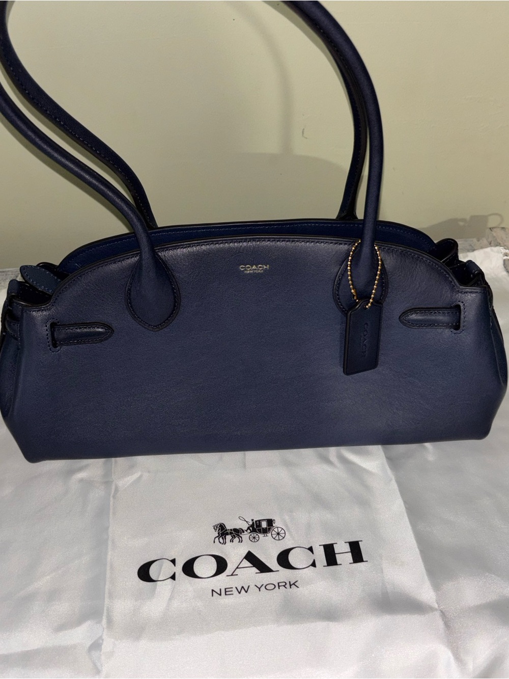 Coach Empire Carryall 34 in Navy 💙